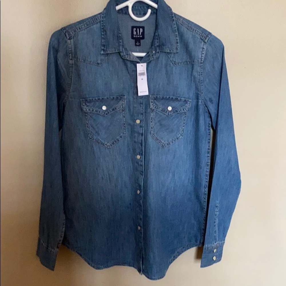 Gap denim shirt